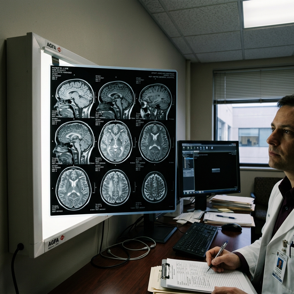Multiple Sclerosis Research — MRI brain scan review